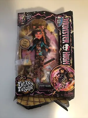 Monster High Freaky Fusions Cleolei Fusion Of Cleo De Nile And Toralei 2013 NEW • $79