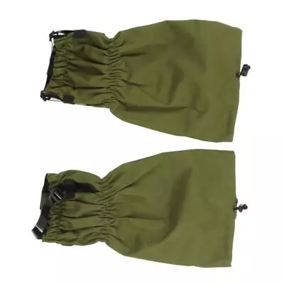 Waterproof Military Green Leg Gaiters Oxford Cloth Sand Proof • $20.58