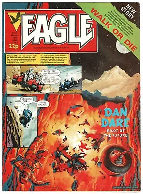 Eagle Comic 18th June 1983 Dan Dare: Pilot Of The FutureDoomlord - Combined P&P • £1.25