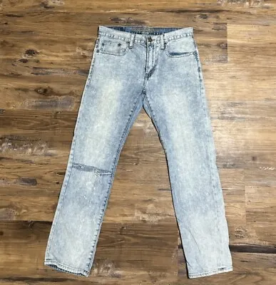 Men’s American Eagle Slim Straight Jeans Destroyed 31x32 • $12