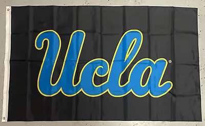 UCLA Bruins University Of California 3x5 Feet Flag Black Los Angeles Man Cave • $11.99