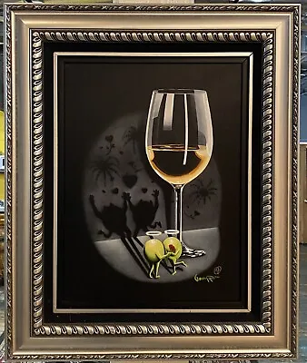 Michael Godard “She Devil White Wine” Framed 79/200 Signed • $699.99