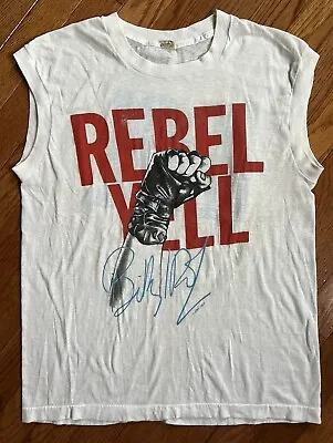 VTG 1983 BILLY IDOL Tour REBEL YELL T Shirt Tank Top Fits Men M Tag Large • $98.98