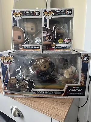 Thor Bundle Funko Pop Vinyl (goat Boat Etc) • £30