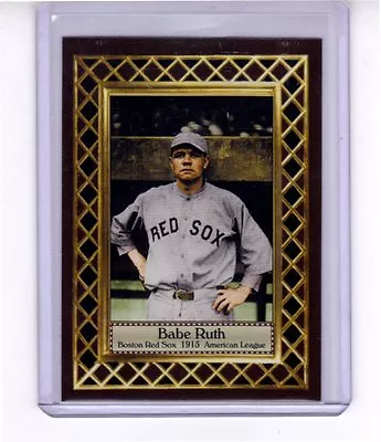 Babe Ruth Rookie Season '15 Boston Red Sox Fan Club Serial #/300 Nm+ Cond. • $10.95