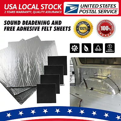 12PCS 19.6  X 11.8  Sound Deadener Mat Car Heat Shield Insulation Cover US • $34.59