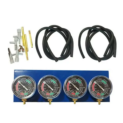 Motorcycle Fuel Vacuum Carburetor Synchronizer Tool 4 Carb Sync Gauge 4 Cylinder • $44.46