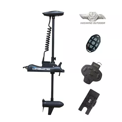  Haswing Black Cayman 12V 55LB  54  Shaft TROLLING MOTOR Fishing With (R+Q+F)  • $649