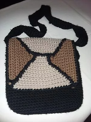 Vintage Crochet Handbag Italian Made Expressly For Meier & Frank Co Portland OR • $10