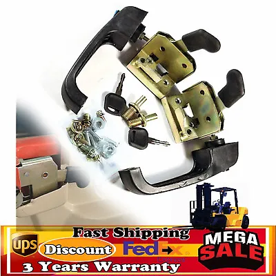 Universal Tractor And Heavy Equipment Locking Door Lock Handle Loader Door NEW • $17.08