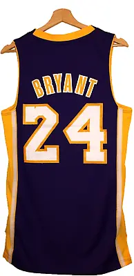 2013 #24 Kobe BRYANT LA LAKERS Basketball ADIDAS Size S+2 Shirt Jersey Vest NBA • $239.82