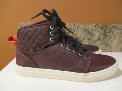 Vans Mens 7.5 OTW Skate Shoes Brown VN-0VHI9Z4 High Top Quilted Sneakers • $27.99