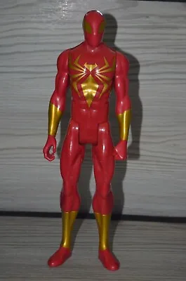 Marvel Super Heroes - Ultimate Spider-man Titan Hero Series Iron Spider Figure • £0.99