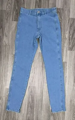 &Denim By H&M Womens Size 6 Skinny High Waist Ankle Length Light Wash Jeans • $13.96