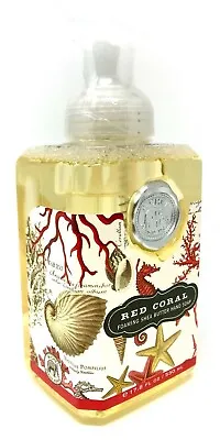 $18.62 • Buy Michel Design Works Foaming Hand Soap 17.8 OZ. RED CORAL Ocean Air Fragance NEW