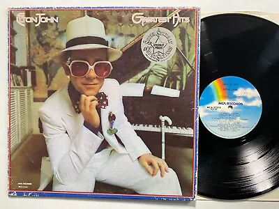 Elton John GREATEST HITS LP 1974 MCA VG Clean • $5.05