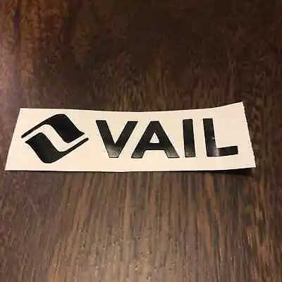 $6 • Buy Vail Ski Resort Vinyl Cutout Decal Sticker - Multiple Colors And Sizes