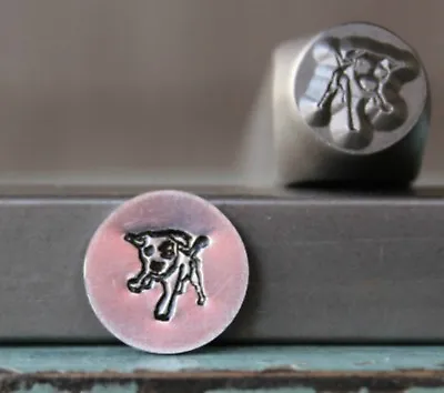 SUPPLY GUY 8mm Puppy Dog Metal Punch Design Stamp SGCH-299 • $10