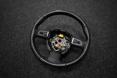 Audi Q7 V12 2010 3 Spoke Leather Shifter Steering Wheel 4l0419091m • £100