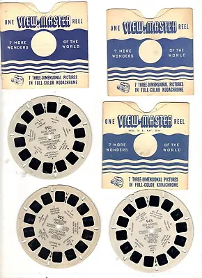 Vintage View-Master Reels -Complete Your Collection • $8.50