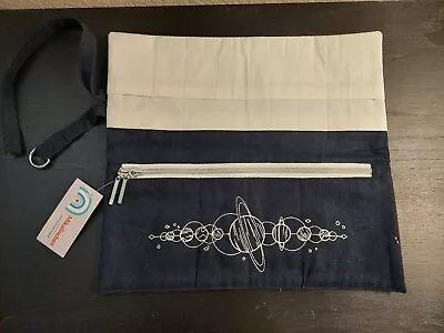 Moon & Stars Makeup Artist Brush Belt Bag Cosmetology Professional Brushes Apron • $15