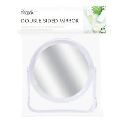Double Sided Small Round Make-Up Mirror Magnifying Cosmetic Shave Grooming  • £5.99