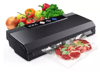 KOIOS VS2233 Black Automatic Food Vacuum Sealer Machine With Cutter Dry & Moist • $2.99