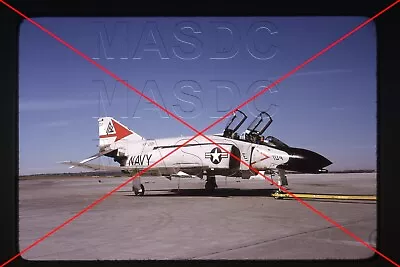 U22 - 35mm Kodachrome Aircraft Slide - F-4N Phantom 152321 ND104 VF-301 In 1976 • $8.99