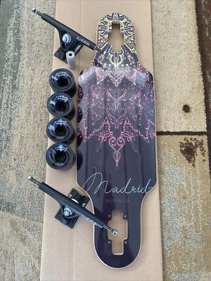 $108 • Buy Madrid Tribal Drop Through Skateboard Micro 29” X 9” Z Flex Cadillac Chasers Com