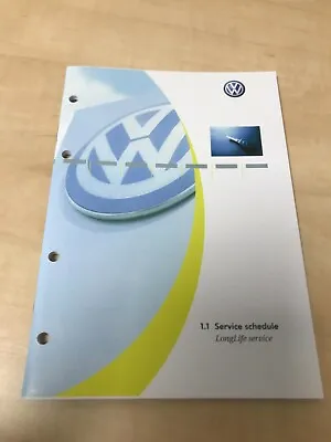  VW SERVICE BOOK AMAROCK NEW BEETLE CADDY CRAFTER EOS FOX Owners Manual Handbook • $8.70