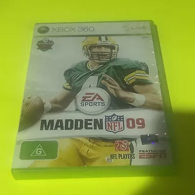 Madden NFL 09 - Microsoft Xbox 360 PAL • $3.95