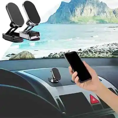 Magnetic Car  Mobile Phone Holder Mount  Dashboard Windscreen Fully 360 Rotating • £3.20