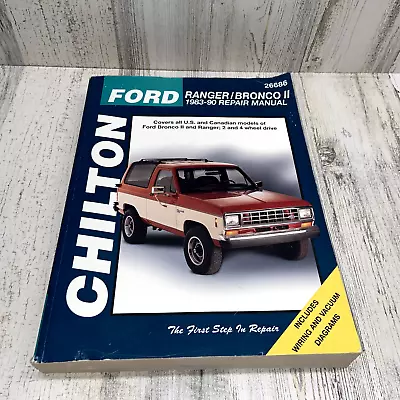 Chilton Ford Ranger/Bronco 2 1983-1990 Repair Manual • $9.95