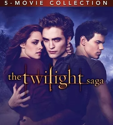 Twilight Saga 5 Movie Collection DVD Kristen Stewart NEW • $9.99