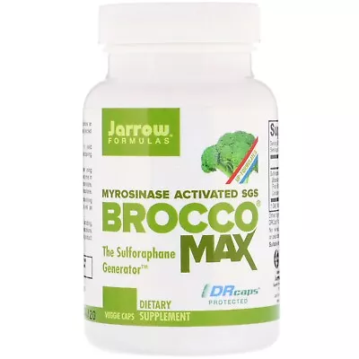 £51.22 • Buy BroccoMax, 120 Capsules - Jarrow Formulas