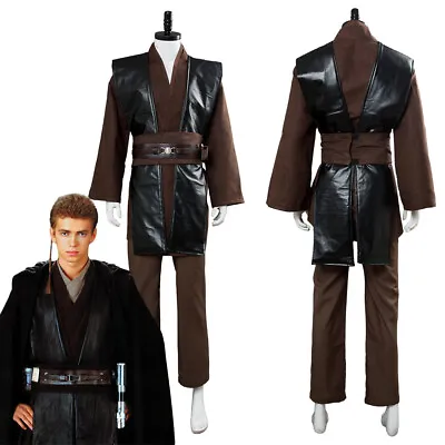 $89.99 • Buy Star Wars Anakin Skywalker Cosplay Costume Uniform Halloween Outfit