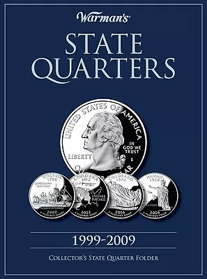 50 State Quarters Album Territories Collector Coin Folder Collecting Binder Book • $8.99