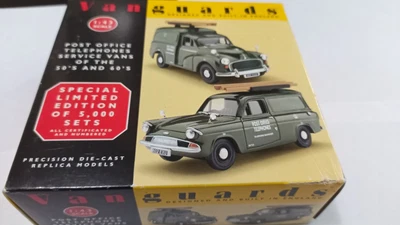£5 • Buy VANGUARDS PO1002 Post Office Telephone Service Vans. 2-PIece Set. 1/43 Scale