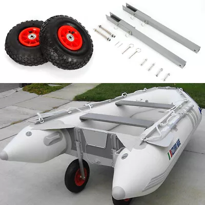 £89.32 • Buy Dinghy Launching Wheels&Brackets, Boat Dinghy Inflatable RIB Wheeler 300 Lbs