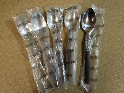 5 New MCM Ecko Eterna LaGoya Canoe Muffin Stainless Flatware TEASPOONS Japan • $29.99