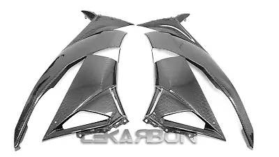 2009 - 2012 Kawasaki ZX6R Carbon Fiber Large Side Fairings • $479.95