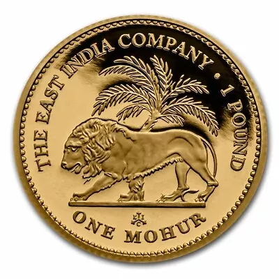 2022 St Helena Mohur Proof 11.66g Gold Coin - 100 Mintage • $1327.95