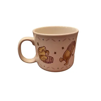 Rare Walt Disney Classic Winnie The Pooh Mug Cup Korea Charpente • $15