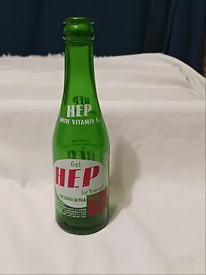 Vintage Hep Soda Bottle Green Bay City Michigan • $6