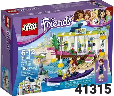 LEGO FRIENDS: Heartlake Surf Shop (41315) 2017 RETIRED SET • $15