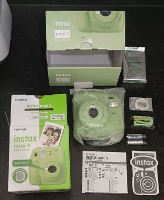 FUJIFILM INSTAX MINI 9 CAMERA LIME GREEN NEW. Please Read Description  • £47