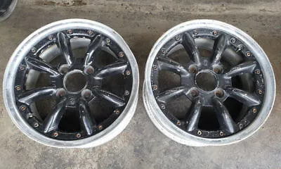 2pc ONLY JDM 15  SSR RS8 Rs-8 Watanabe Rims Wheels For Ae86 Datsun 114.3x4 • $1063.23