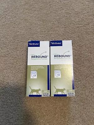 Lot Of 2 Virbac Rebound Recuperation Formula For Cats (2pk) 5.1 Oz. Exp. 04/25 • $18.50