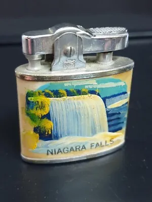 Antique Cigarette Lighter Mastercraft Quality Japan Advertising Niagara Falls • $14.08