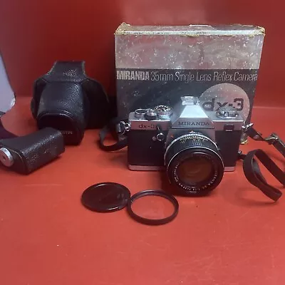 £31 • Buy Vintage Miranda DX-3 Camera With Auto Miranda Lens With Instructions Plus More